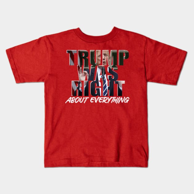 Trump for President Kids T-Shirt by GreenGuyTeesStore